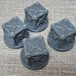 Описание картинки Supply crates - Infinity The Game objective. Ящики от IGC по цене 400руб | Свободный Рынок Миниатюр - СРМ