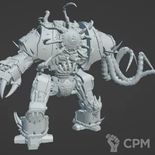 Описание картинки Helbrute - альт от Магазин Альфария по цене 850руб | Свободный Рынок Миниатюр - СРМ