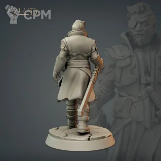Описание картинки Male Bandit 01 от PocketSized Prints по цене 190руб | Свободный Рынок Миниатюр - СРМ