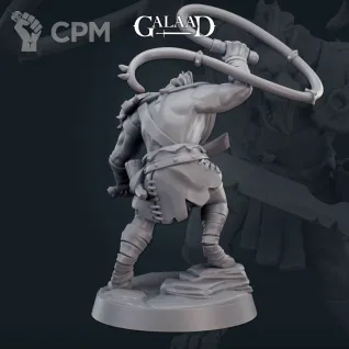 Описание картинки Male Gnoll 03 от PocketSized Prints по цене 190руб | Свободный Рынок Миниатюр - СРМ