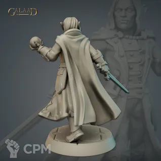 Описание картинки Male Vampire 01 от PocketSized Prints по цене 230руб | Свободный Рынок Миниатюр - СРМ