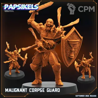Описание картинки malignant corpse guard от Manufactorum76 по цене 300руб | Свободный Рынок Миниатюр - СРМ