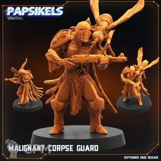 Описание картинки malignant corpse guard от Manufactorum76 по цене 300руб | Свободный Рынок Миниатюр - СРМ