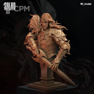 Описание картинки Malus Darkblade (Bust) от Naggaroth Night по цене 1 800руб | Свободный Рынок Миниатюр - СРМ