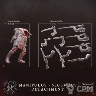 Описание картинки Manipulus Secundus Detachment от Manufactorum76 по цене 800руб | Свободный Рынок Миниатюр - СРМ
