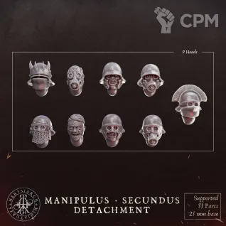 Описание картинки Manipulus Secundus Detachment от Manufactorum76 по цене 800руб | Свободный Рынок Миниатюр - СРМ