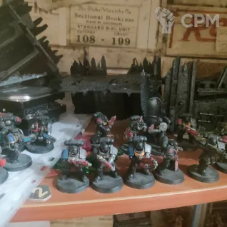 Описание картинки Армия Deathwatch от Mokr по цене 12 000руб | Свободный Рынок Миниатюр - СРМ