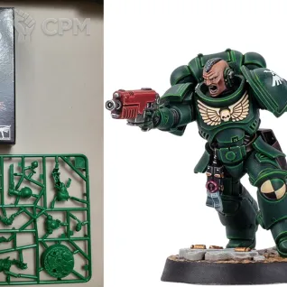 Описание картинки Space Marine Heroes 2025 - Brother Maphael от Утка по цене 900руб | Свободный Рынок Миниатюр - СРМ