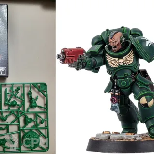 Описание картинки Space Marine Heroes 2025 - Brother Maphael, ориг на литнике от Утка по цене 550руб | Свободный Рынок Миниатюр - СРМ