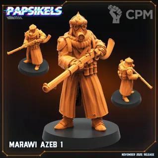 Описание картинки Marawi Azebs от Manufactorum76 по цене 750руб | Свободный Рынок Миниатюр - СРМ