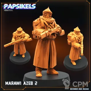 Описание картинки Marawi Azebs от Manufactorum76 по цене 750руб | Свободный Рынок Миниатюр - СРМ