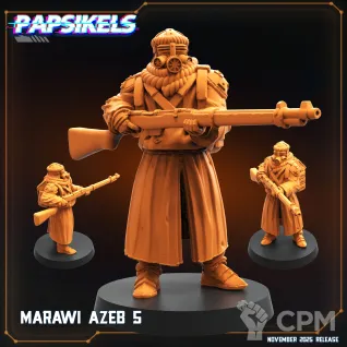 Описание картинки Marawi Azebs от Manufactorum76 по цене 750руб | Свободный Рынок Миниатюр - СРМ