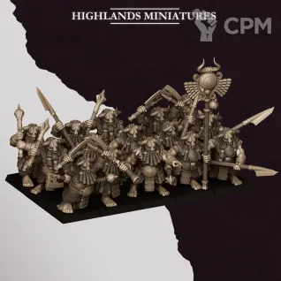 Описание картинки Infernal Cohort / Infernal Guard от MrMetalHorror по цене 1 000руб | Свободный Рынок Миниатюр - СРМ