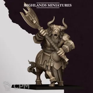 Описание картинки Marduk Minotaurs от Manufactorum76 по цене 1 200руб | Свободный Рынок Миниатюр - СРМ