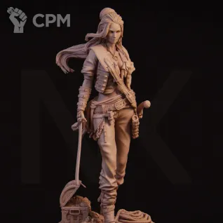 Описание картинки Mariana The Pirate от axl_k по цене 300руб | Свободный Рынок Миниатюр - СРМ