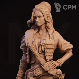 Описание картинки Mariana The Pirate от axl_k по цене 300руб | Свободный Рынок Миниатюр - СРМ