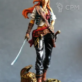 Описание картинки Marianna the Pirate от axl_k по цене 4 900руб | Свободный Рынок Миниатюр - СРМ