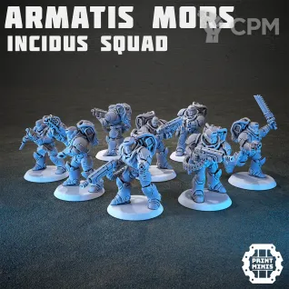 Описание картинки Armatis Mors - Incidus Squad от Modelkin по цене 2 000руб | Свободный Рынок Миниатюр - СРМ
