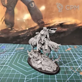 Описание картинки Freeguild Cavalier Marshal от Badrus по цене 3 000руб | Свободный Рынок Миниатюр - СРМ