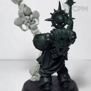 Описание картинки Space marine captain (Master of the Rites), оригинал от Shamkin по цене 2 050руб | Свободный Рынок Миниатюр - СРМ
