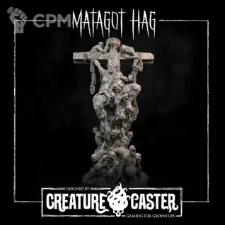 Описание картинки Matagot Hag The Great Hunger от Recruiter по цене 1 500руб | Свободный Рынок Миниатюр - СРМ