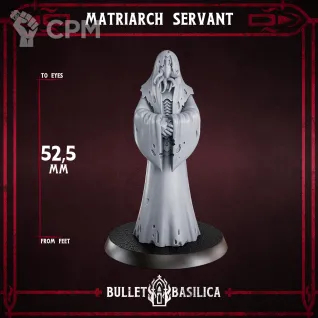 Описание картинки Matriarch Servant от Manufactorum76 по цене 200руб | Свободный Рынок Миниатюр - СРМ