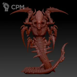 Описание картинки Mawloc / Trygon / Trygon Prime от Кузница Миниатюр по цене 1 400руб | Свободный Рынок Миниатюр - СРМ
