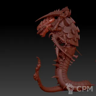Описание картинки Mawloc / Trygon / Trygon Prime от MrMetalHorror по цене 1 400руб | Свободный Рынок Миниатюр - СРМ