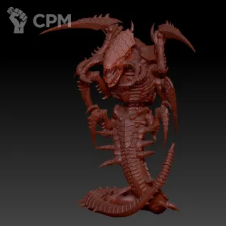 Описание картинки Mawloc / Trygon / Trygon Prime от Кузница Миниатюр по цене 1 400руб | Свободный Рынок Миниатюр - СРМ