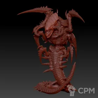 Описание картинки Mawloc / Trygon / Trygon Prime от MrMetalHorror по цене 1 400руб | Свободный Рынок Миниатюр - СРМ