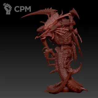 Описание картинки Mawloc / Trygon / Trygon Prime от MrMetalHorror по цене 1 400руб | Свободный Рынок Миниатюр - СРМ