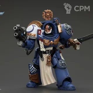 Описание картинки JoyToy Ultramarines Captain In Terminator Armour от Строго по-Имперски по цене 7 490руб | Свободный Рынок Миниатюр - СРМ