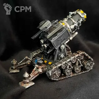 Описание картинки Space Marine Thunderfire Cannon (металл, оригинал) от Superguns по цене 3 900руб | Свободный Рынок Миниатюр - СРМ