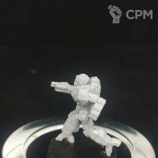 Описание картинки Wasp WSP-3W (20 тонн) от Dwarf Pirate Foundry по цене 450руб | Свободный Рынок Миниатюр - СРМ