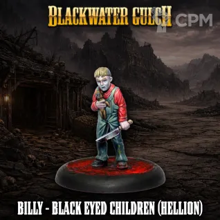 Описание картинки Билли, Черноглазый Ребенок - Billy - Black Eyed Children (Hellion) от Критикал Принт по цене 90руб | Свободный Рынок Миниатюр - СРМ