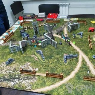 Описание картинки Игровое поле Crossroads от Строго по-Имперски по цене 1 468руб | Свободный Рынок Миниатюр - СРМ