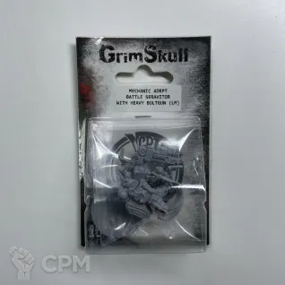 Описание картинки MECHANIC ADEPT BATTLE SERVITOR WITH HEAVY BOLTGUN от mixa-abaddon по цене 1 500руб | Свободный Рынок Миниатюр - СРМ