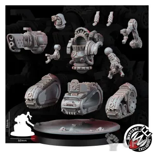Описание картинки MECHANIC ADEPT CRAWL BREAKERS от Manufactorum76 по цене 875руб | Свободный Рынок Миниатюр - СРМ