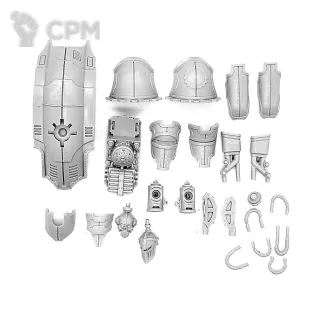 Описание картинки Mechanicum Knight Moirax Body от Red Rooster по цене 2 239руб | Свободный Рынок Миниатюр - СРМ