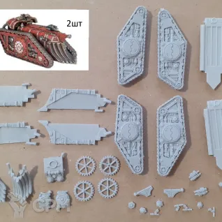 Описание картинки Mechanicum Triaros от Жадная лапа по цене 800руб | Свободный Рынок Миниатюр - СРМ