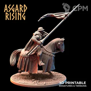 Описание картинки Средневековая тяжелая кавалерия Asgard Rising от axl_k по цене 350руб | Свободный Рынок Миниатюр - СРМ
