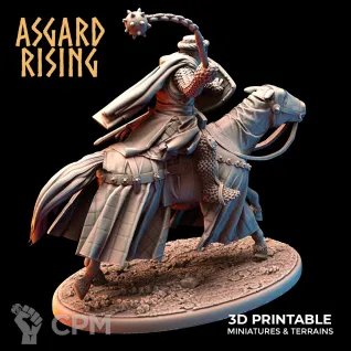 Описание картинки Средневековая тяжелая кавалерия Asgard Rising от axl_k по цене 350руб | Свободный Рынок Миниатюр - СРМ