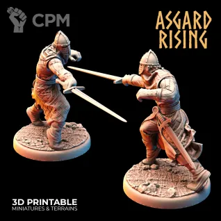 Описание картинки Средневековые рыцари Asgard Rising от axl_k по цене 100руб | Свободный Рынок Миниатюр - СРМ