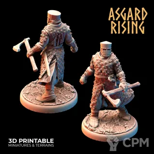 Описание картинки Средневековые рыцари Asgard Rising от axl_k по цене 100руб | Свободный Рынок Миниатюр - СРМ