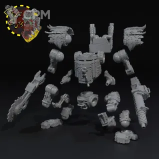 Описание картинки Gorkanaut от Studio Cockatoo по цене 5 500руб | Свободный Рынок Миниатюр - СРМ