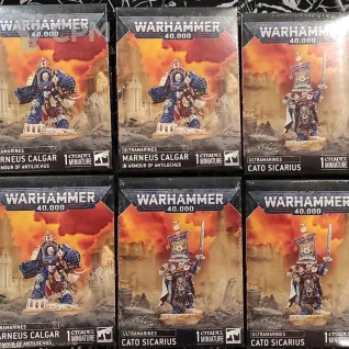Описание картинки Ultramarines: Cato Sicarius от Магазин Хобби по цене 4 000руб | Свободный Рынок Миниатюр - СРМ