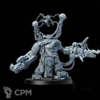 Описание картинки Миниатюра Ork "Mek Boss", BIG MEK от Brother Ork по цене 1 180руб | Свободный Рынок Миниатюр - СРМ
