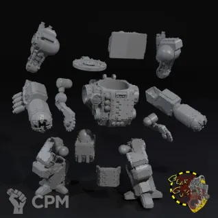 Описание картинки Gorkanaut от Studio Cockatoo по цене 5 500руб | Свободный Рынок Миниатюр - СРМ