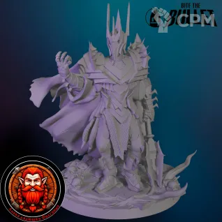Описание картинки Темный лорд от Falgrim's_shop по цене 420руб | Свободный Рынок Миниатюр - СРМ
