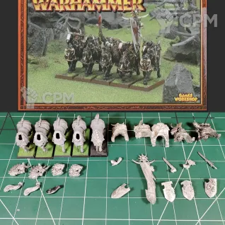 Описание картинки Chaos Knights Classic (Metal GW) от Каджит по цене 9 998руб | Свободный Рынок Миниатюр - СРМ